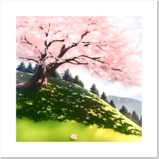 Cherry Blossom Tree Posters and Art